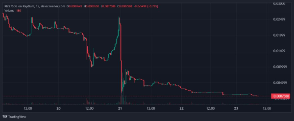 
Команда разработчиков Rizz обрушила курс токена за спиной шефа                