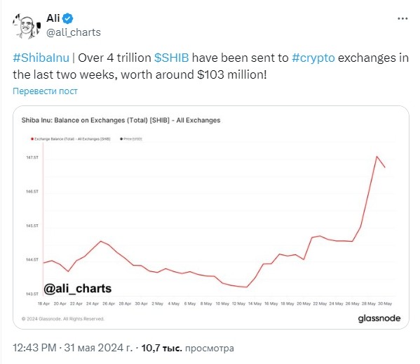 Крупные покупки SHIB криптокитами сулят мемкоину ценовой рост