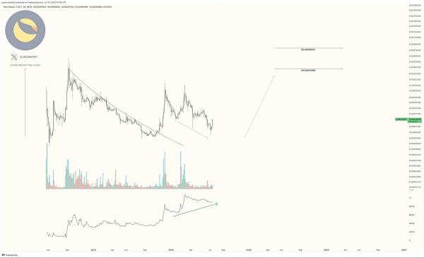 
Токен Terra Classic (LUNC) демонстрирует признаки возрождения                